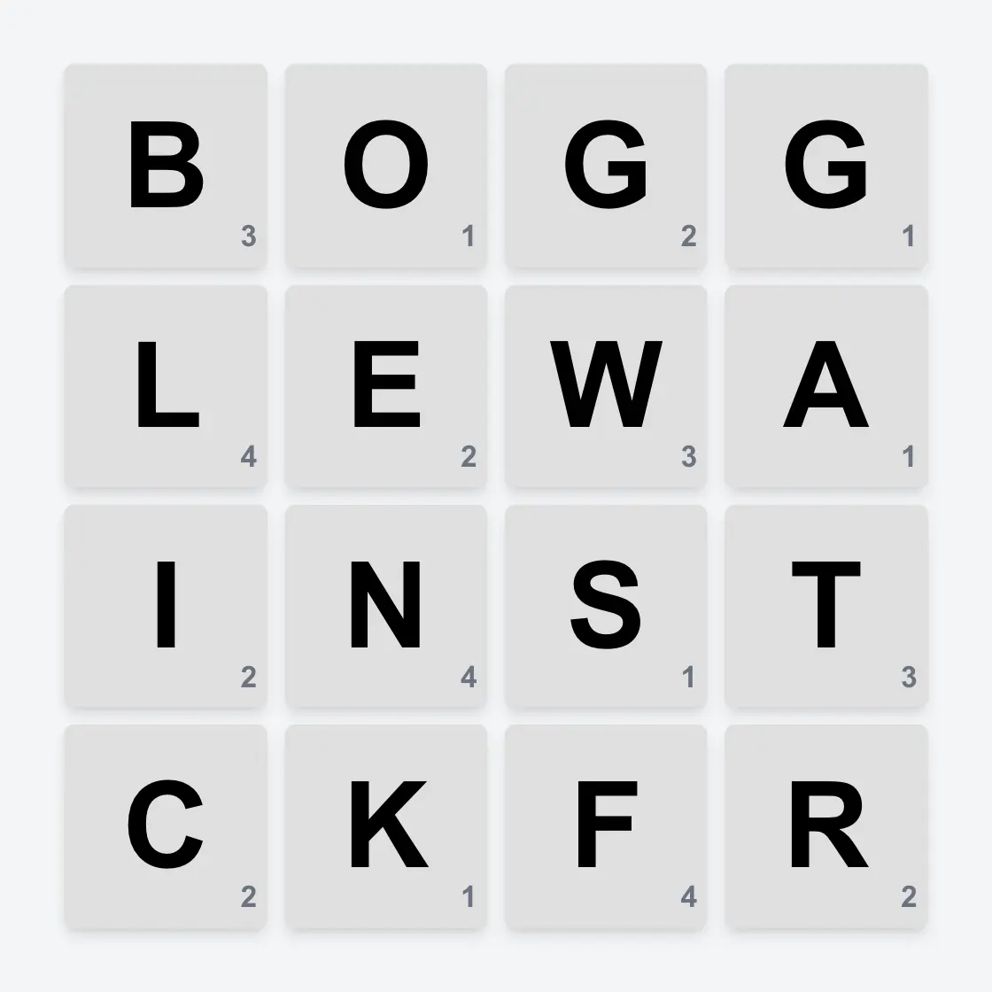 Boggle